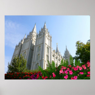 Poster Templo de Mormon