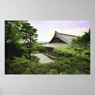 Póster Templo de Shisendo - Kyoto Japão