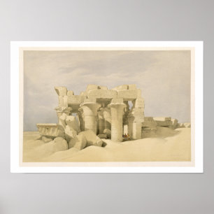 Póster Templo de Sobek e de Haroeris em Kom Ombo, 'do por