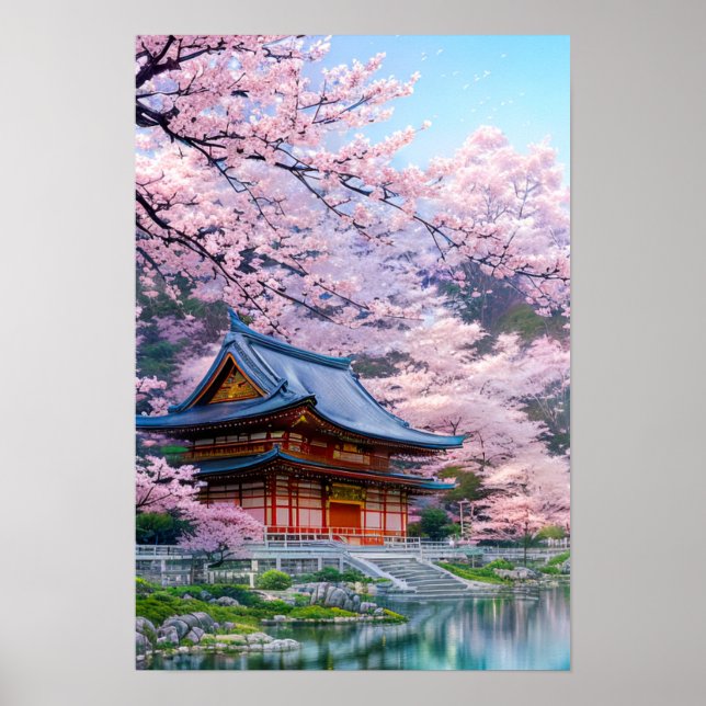 Poster Templo de Tranquilidade (Frente)