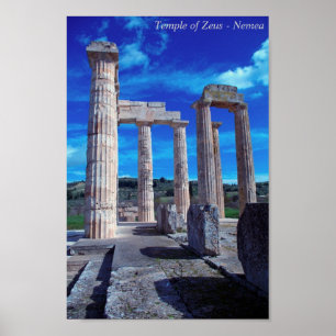 Póster Templo de Zeus - Nemea