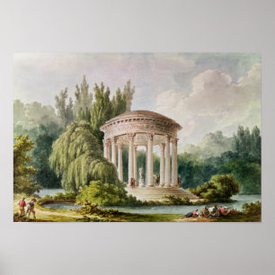 Póster Templo do amor, pequeno Trianon
