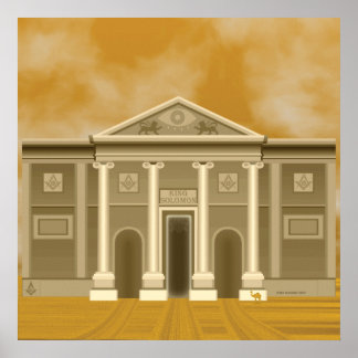 Póster Templo do Rei Salomão