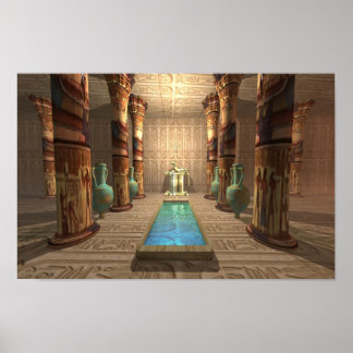 Poster Templo Egípcio