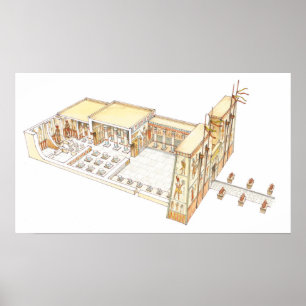 Poster Templo Egípcio 2