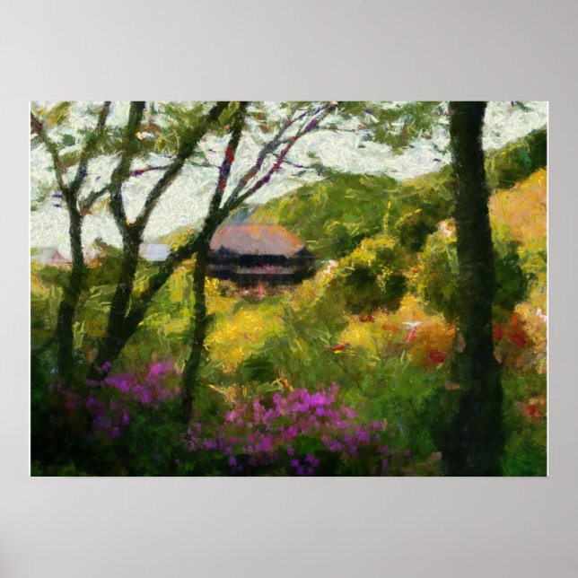 Póster Templo Kiyomizu II (Frente)