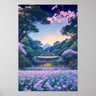 Poster Templo na Borda da Floresta