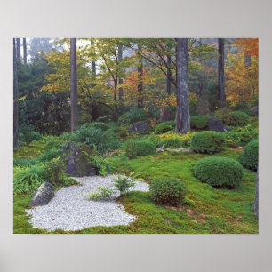 Póster Templo Sanzen-in, Ohara, Quioto, Japão 2