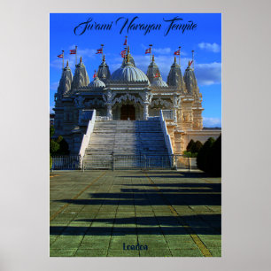 Poster Templo Swaminarayan Londres