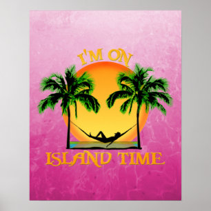 Póster Tempo da ilha