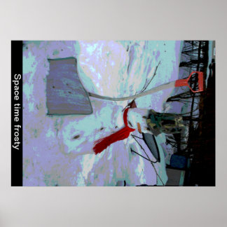 Póster Tempo de espaço congelado