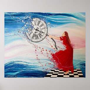 Poster Tempo de espera   Papel de arquivo de peso pesado