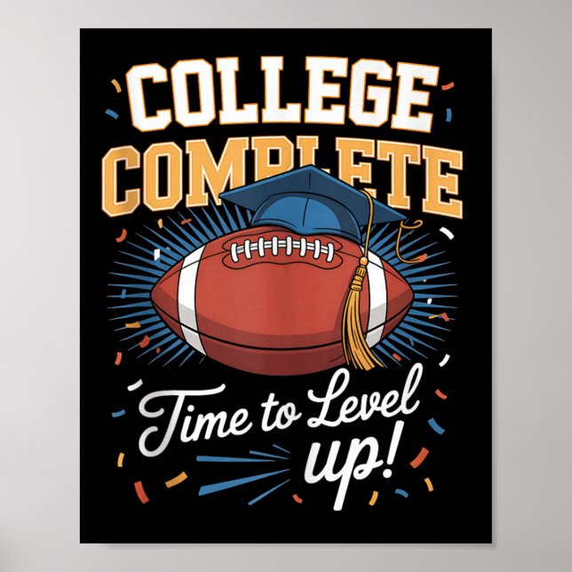 Poster Tempo de Faculdade Completo Para Melhorar Futebol  (Frente)