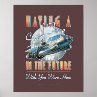 Poster Tempo de inatividade no futuro (16x20")