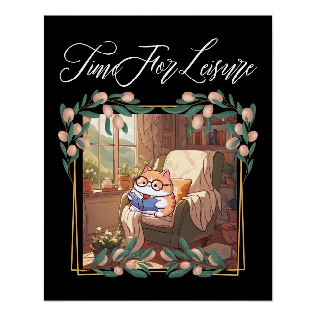 Póster Tempo De Lazer (Frente)