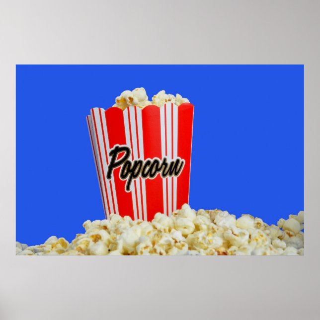 Poster Tempo de Popcorn (Frente)