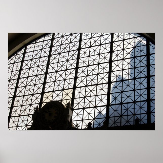 Póster Tempo geométrico (Frente)