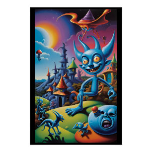 Póster Tempo livre para uma rolagem de Groll