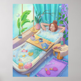 Poster Tempo para relaxar