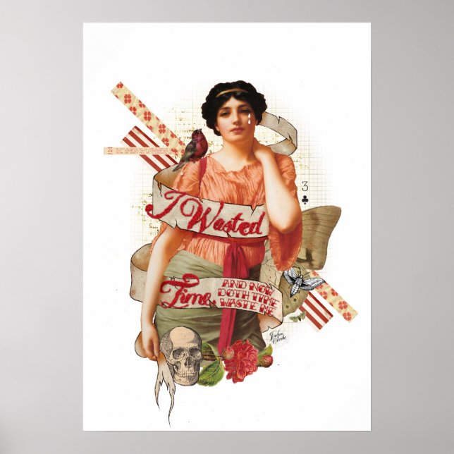 Póster Tempo perdido (Frente)