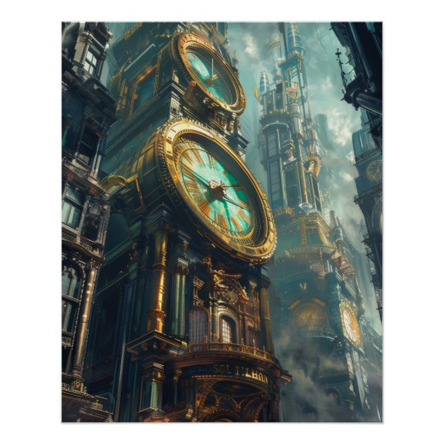 Póster Tempo perdido (Frente)