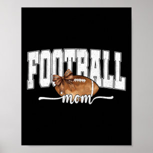 Poster Temporada de Touchdown Futebol Americano Dia de Jo