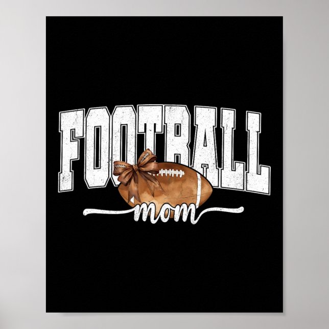 Poster Temporada de Touchdown Futebol Americano Dia de Jo (Frente)