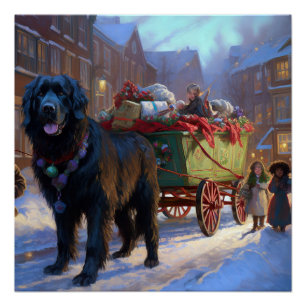 Póster Temporada Festiva de Natal da Terra Nova