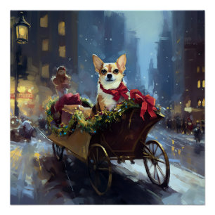 Póster Temporada Festiva de Natal em Chihuahua
