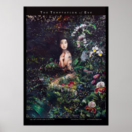Póster Temptagem da Pintura de Aquarela Eve
