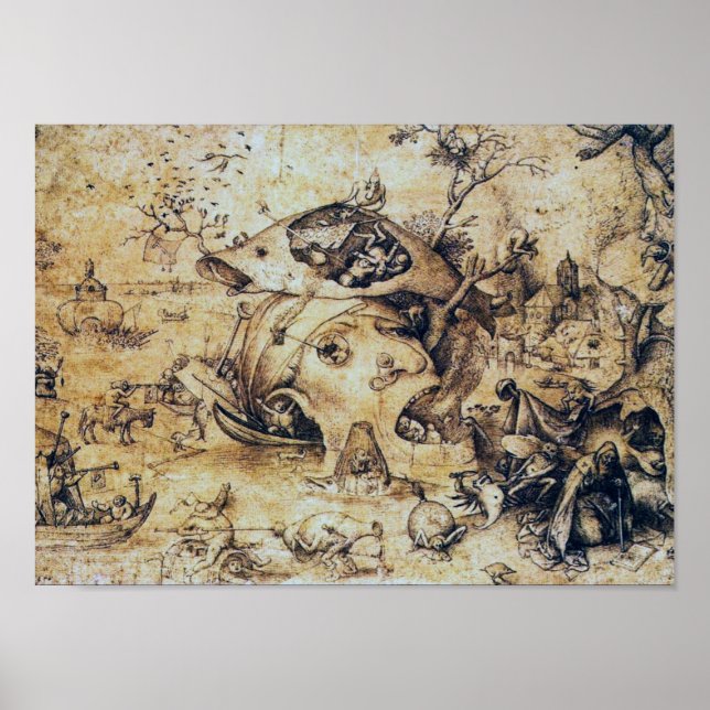 Poster Temptagem de Ruas. Antony, o Excelente, Pieter Bru (Frente)