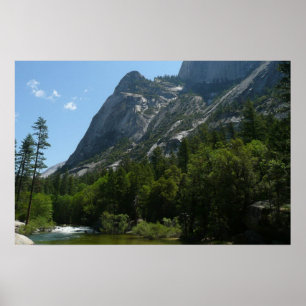 Póster Tenaya Creek no Parque Nacional de Yosemite