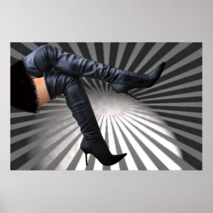 Poster Tendência e Arte de Arranque Moderna