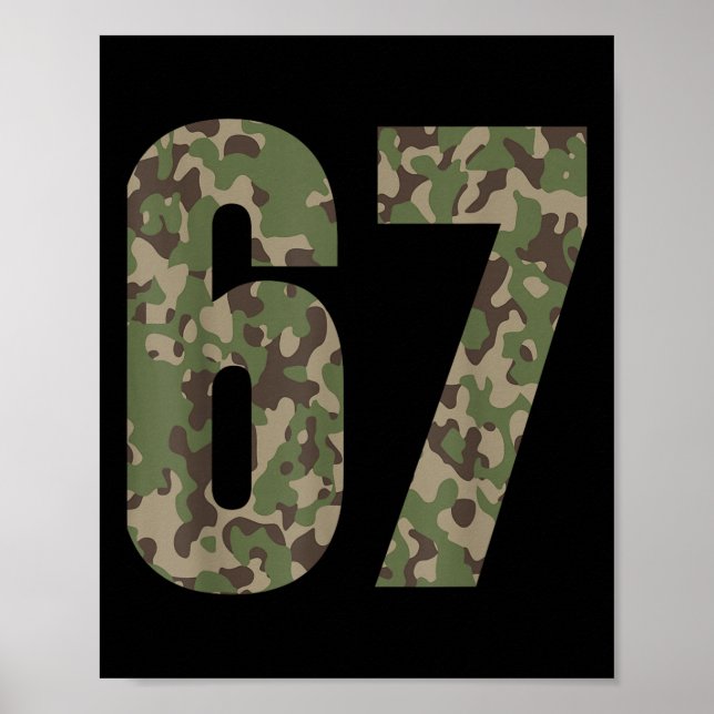 Poster Tendência Geração Alpha Seis Sete 6 7 Meme Cam Mul (Frente)