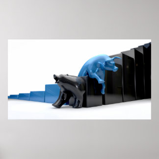 Póster Tendências Econômicas da Bull & Bear Concorrentes