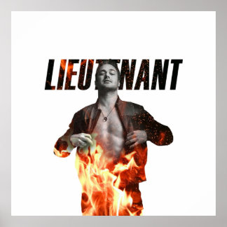 Poster Tenente Kelly Severide do Chicago Fire