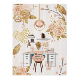 Póster Tenha Medo E Faça De Qualquer Forma