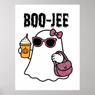 Poster Tenha um Halloween Fantasmagórico de Luxo