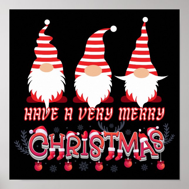 POSTER TENHA UM NATAL MUITO FELIZ (Frente)