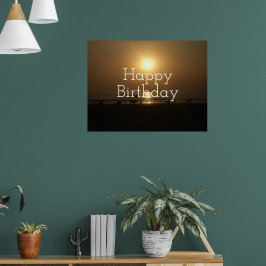 Poster Tenha uma abençoada Design de aniversário online