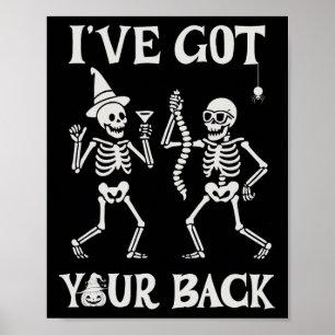 Poster Tenho o seu esqueleto de Ck Men e Women Halloween