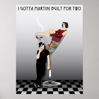Poster Tenho que o Martini construir para dois.