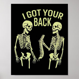 Poster Tenho Seu Esqueleto De Halloween De Ck Sarcástico