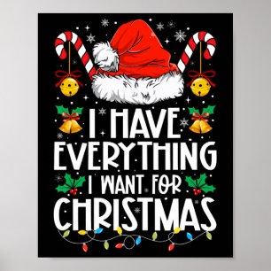 Poster Tenho tudo que quero no Natal, sou eu