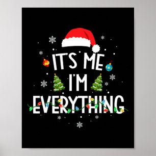 Poster Tenho tudo que quero no Natal, sou eu