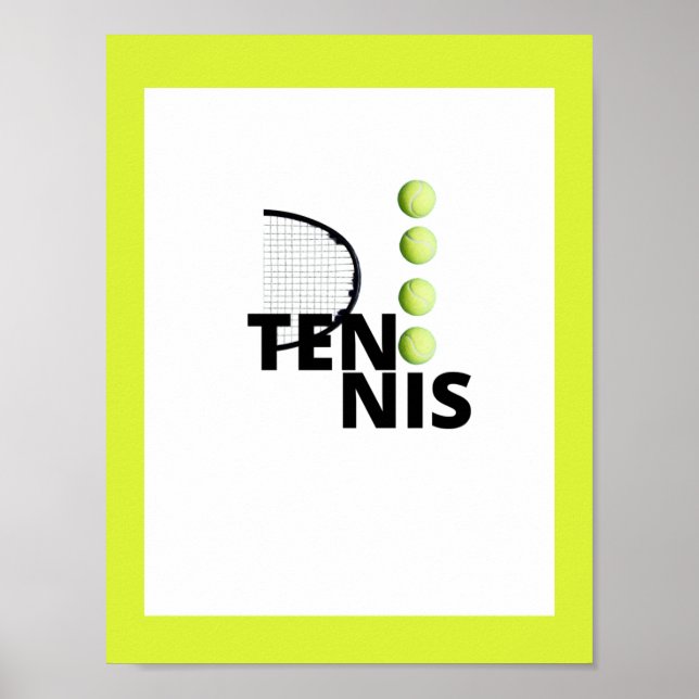 POSTER tênis (Frente)