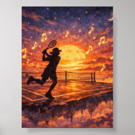 Poster Tênis Celestial