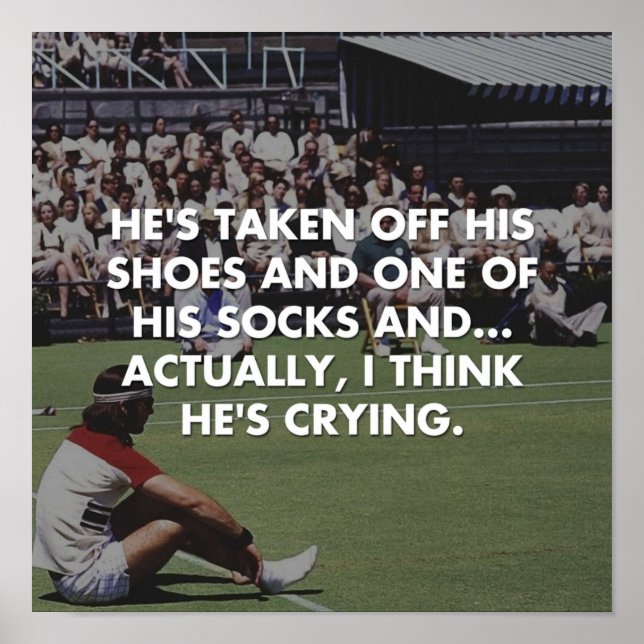 Poster tênis de richie tenenbaum (Frente)