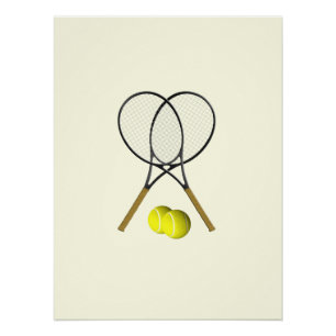 Póster Tênis Doubles Cream
