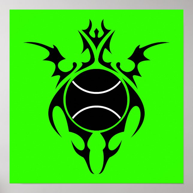 Poster tênis tribal (Frente)